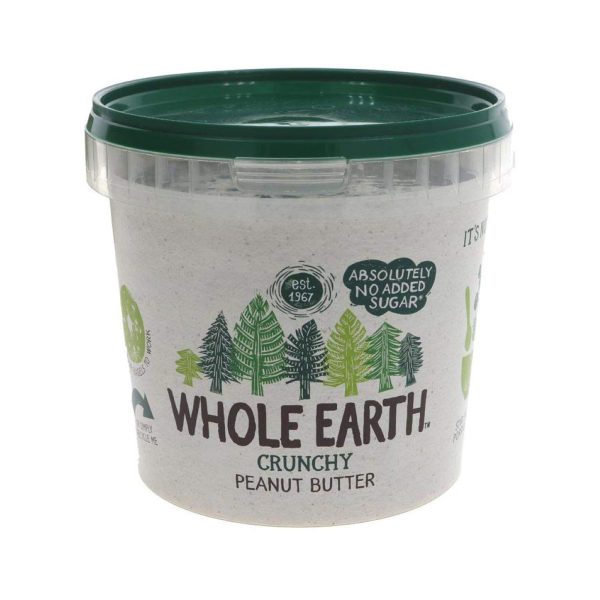 WHOLE EARTH CRUNCHY PEANUT BUTTER (1kg) Sale