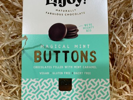 Enjoy! Minted Vegan Buttons 96g Fashion