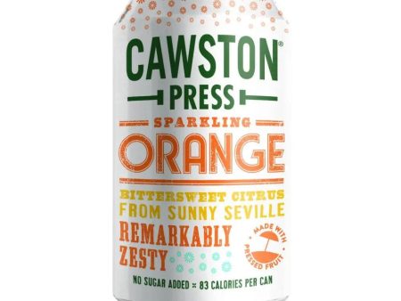 CAWSTON PRESS SPARKLING ORANGE (330ml) x 24 For Discount