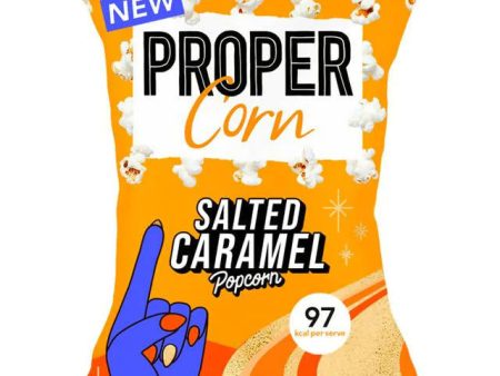 PROPERCORN SALTED CARAMEL POPCORN (20g) x 24 Sale