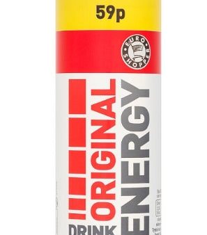 Euro Shopper Original Energy Drink 24x250ml [PM 59p ] For Sale