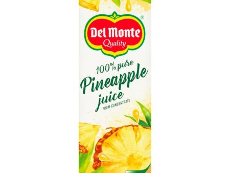 DEL MONTE PURE PINEAPPLE JUICE (1L) x 6 Cheap