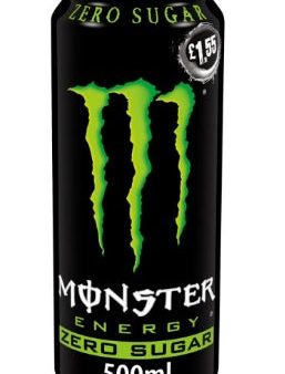 Monster Original Zero Sugar Energy Drink 12x500ml PM £1.55 (Black Can+Green M) For Discount