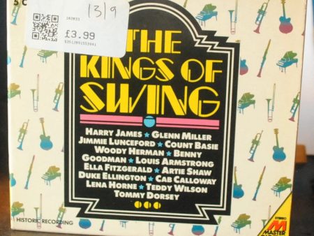 5 Cds Box-Set The Kings Of Swing Master Digital © 1988 # 19 900 Jazz Big Band Hot on Sale