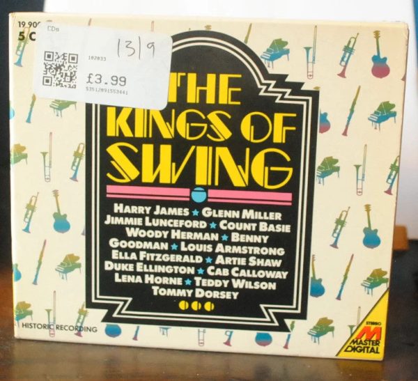 5 Cds Box-Set The Kings Of Swing Master Digital © 1988 # 19 900 Jazz Big Band Hot on Sale