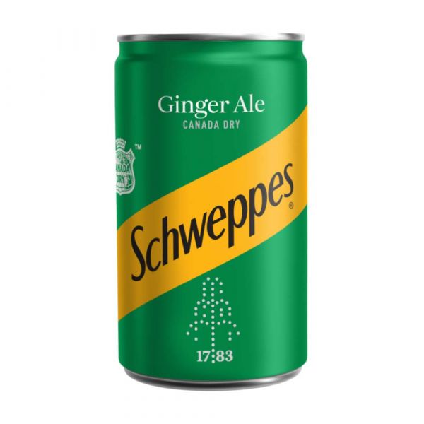 SCHWEPPS CANADA DRY GINGER ALE CANS (150ml) x 24 Cheap