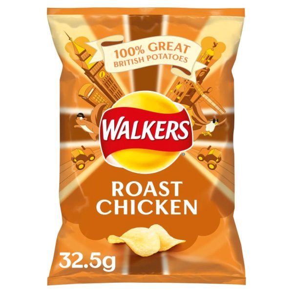 WALKERS ROAST CHICKEN (32.5g) x 32 Online