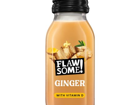 FLAWSOME! IMMUNITY GINGER + VITAMIN D HEALTH SHOTS (60ml) x 12 Sale