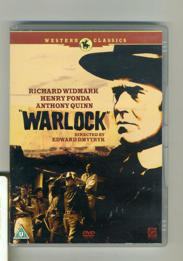 Warlock [DVD] [1959], DVD, Richard Widmark, Henry Fonda, Anthony Quinn Cheap