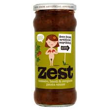 Zest Tomato, Basil and Oregano Pasta Sauce 340g Discount