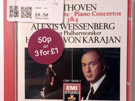 Weissenberg - Beethoven: Piano Concertos 3 & 4 For Discount