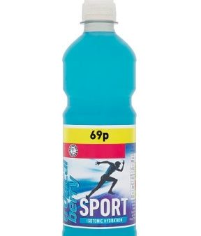 Euro Shopper Sport Isotonic Hydration Tropical Berry 12X 500ml [PM 69p ] Discount