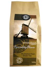 Infinity Foods Specialty Organic Buck Wheat Flour 500g Online now