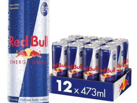 Red Bull Energy Drink, 473ml, PM £2.50 (12 Pack) Online Sale