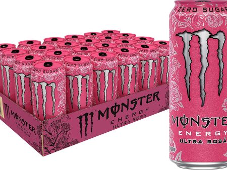 Monster Energy Ultra Rosa 12x500ml PMP £1.55 (Rose) For Cheap