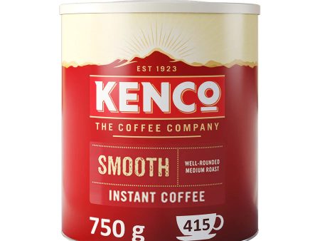 KENCO SMOOTH ROAST INSTANT COFFEE TIN (750g) For Sale