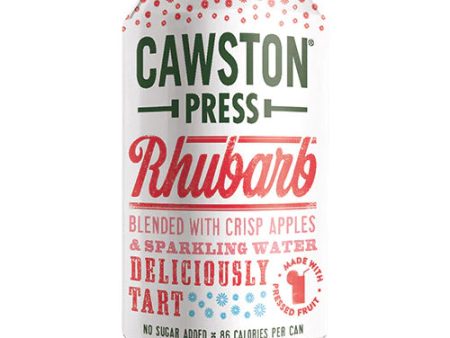 CAWSTON PRESS SPARKLING RHUBARB (330ml) x 24 on Sale