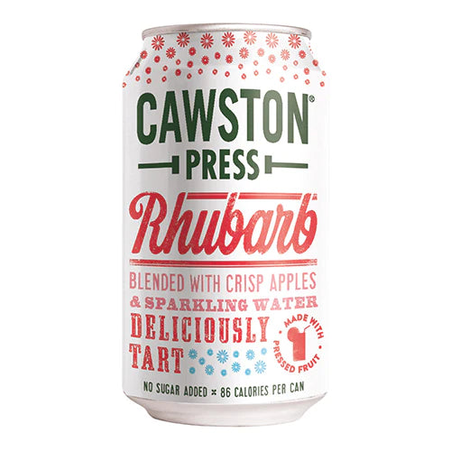 CAWSTON PRESS SPARKLING RHUBARB (330ml) x 24 on Sale