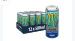 Monster Energy Aussie Lemonade 12x500ml PM £1.65 (Sky Blue & Yellow) For Cheap