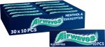 AIRWAVES Menthol & Eucalyptus flavour Sugar Free Chewing Gum 30x10 Pieces on Sale