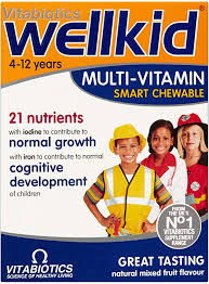 Wellkid Vitabiotics Multi-Vitamin Chewables 30 Tablets Online