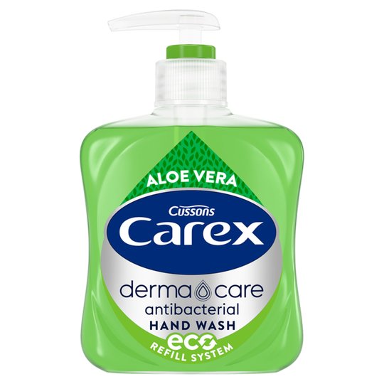 Carex Handwash Aloe Vera 250ml Antibacterial Fashion