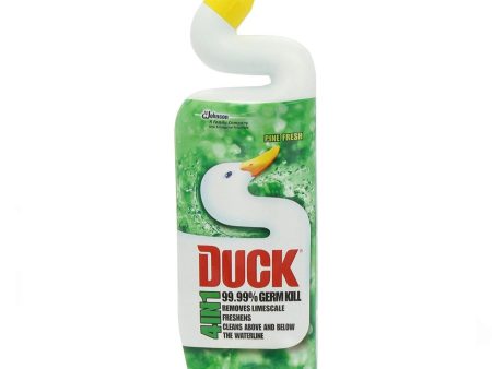 DUCK 4 IN 1 LIQUID TOLIET CLEANER (750ml) x 8 Online now