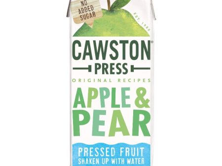 CAWSTON PRESS KIDS BLEND APPLE & PEAR CARTONS (200ml) x 18 For Sale