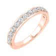 14Kt Rose Gold Diamond 1 4Ctw Ring Cheap