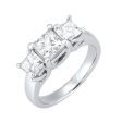 14Kt White Gold Diamond 1 4Ctw Ring on Sale