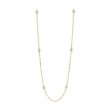 14Kt Yellow Gold Diamond 1Ctw Necklace Discount