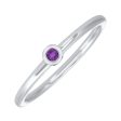 10Kt White Gold Amethyst 1 20Ctw Ring Hot on Sale