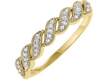 14Kt Yellow Gold Diamond 1 10Ctw Ring Online Sale