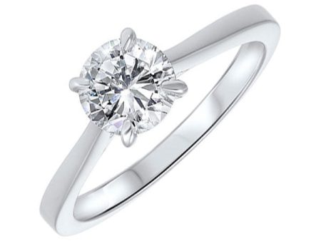 14Kt White Gold Diamond 1Ctw Ring Hot on Sale