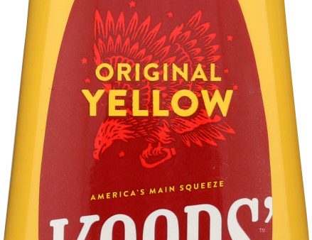 KOOPS: Original Yellow Mustard Squeeze, 12 oz For Cheap