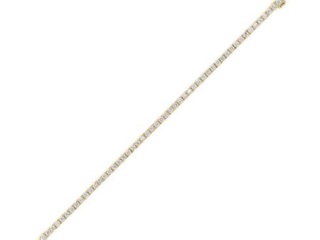 14Kt Yellow Gold Diamond 4Ctw Bracelet Online Sale