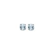 14Kt White Gold Aquamarine 1 2Ctw Earring Cheap