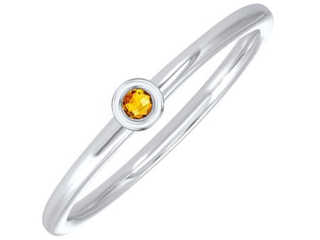 10Kt White Gold Citrine 1 20Ctw Ring Cheap