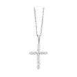 14Kt White Gold Diamond 1 2Ctw Pendant Online now