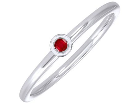 10Kt White Gold Ruby 1 20Ctw Ring Online Hot Sale