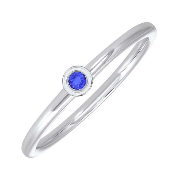 10Kt White Gold Sapphire 1 20Ctw Ring on Sale