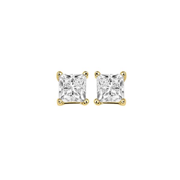 14Kt Yellow Gold Diamond 1 2Ctw Earring on Sale