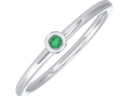 10Kt White Gold Emerald 1 20Ctw Ring Cheap