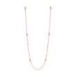 14Kt Rose Gold Diamond 1 1 2Ctw Necklace Online