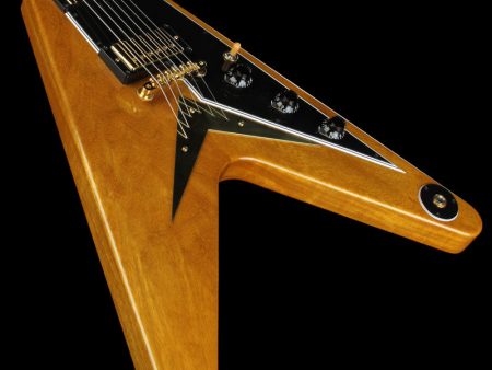 Used 2008 Gibson Custom Shop 50th Anniversary Korina Flying V Electric Guitar Online Hot Sale