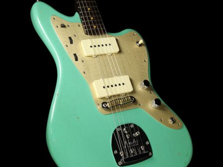 Fender Custom Shop NAMM 2017 Limited Edition Jazzmaster Rosewood Neck Electric Guitar Aged Seafoam Green Fashion