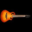 Avante by Veillette Gryphon Short Scale Acoustic Guitar Sunburst For Discount