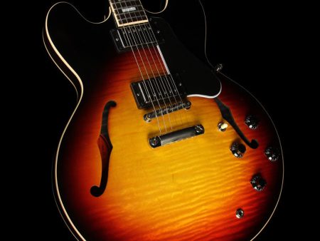 Used 2016 Gibson Memphis ES-335 Slim Neck Electric Guitar Sunset Burst Sale