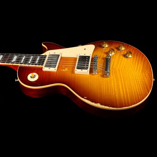 Gibson Custom Shop 1959 Les Paul Standard Brazilian Rosewood Fretboard Electric Guitar Slow Iced Tea Fade Online Sale