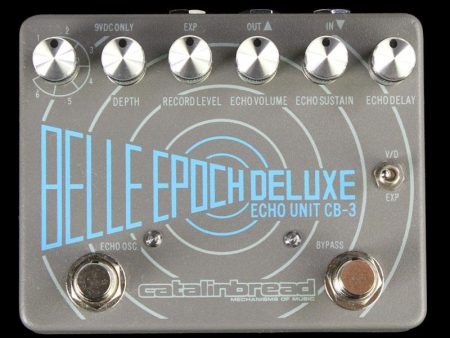 Catalinbread Belle Epoch Deluxe Tape Echo Delay Guitar Effects Pedal Fashion